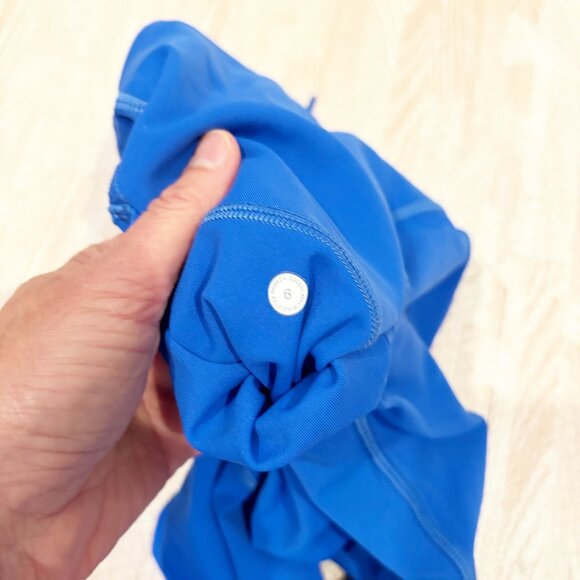 Lululemon Fast & Free Crop II *Nulux 19" Size 6 - Picture 5 of 7